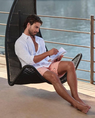 Signature White Old Money Edition Linen Shirt by Ningala's